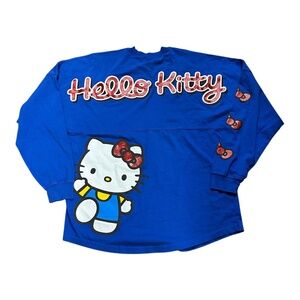 Universal Studios Royal Blue Hello Kitty Spirit Jersey L